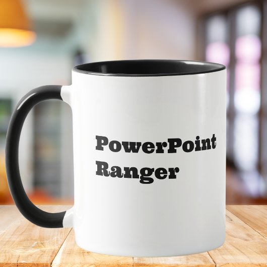 PowerPoint Ranger, Grappige Collega Citaat Mok
