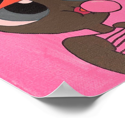 Powerpuff Brat-Poster Poster (Hoek)