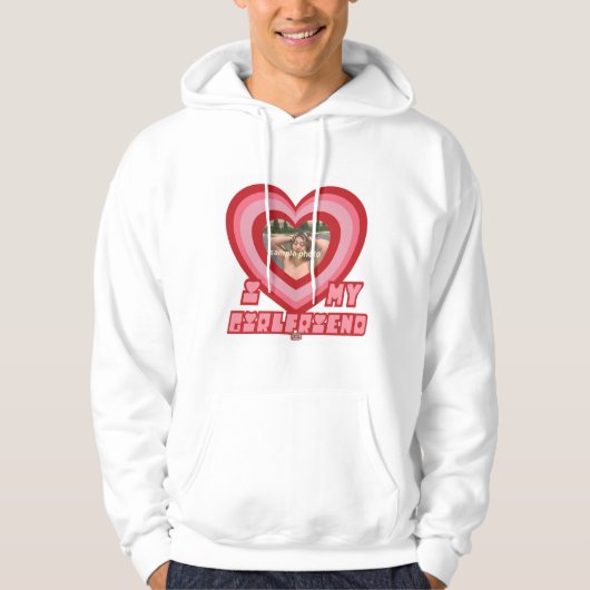 PowerPuff Dingus Hart- VRIENDIN Hoodie (Voorkant)