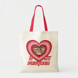 PowerPuff Dingus Heart-PARTNER Tote Bag