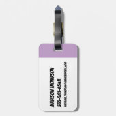 Powerpuff Girls Bliss Bagagelabel (Achterkant verticaal)