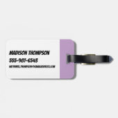 Powerpuff Girls Bliss Bagagelabel (Achterkant horizontaal)