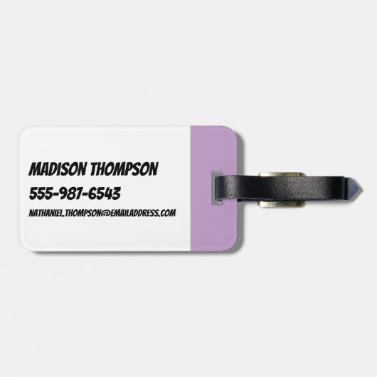 Powerpuff Girls Bliss Bagagelabel (Achterkant horizontaal)