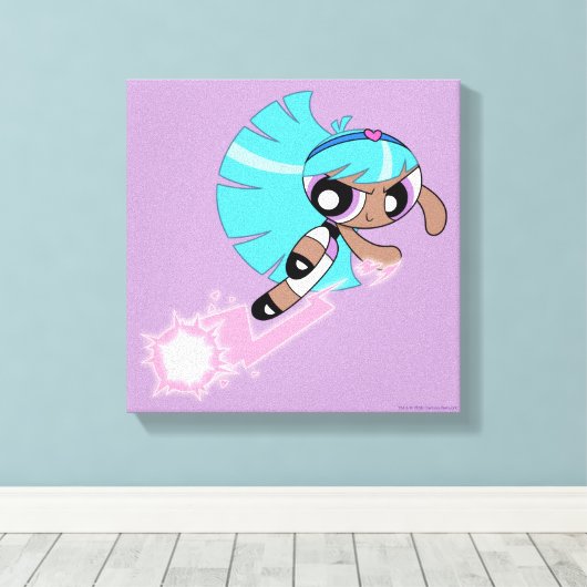 Powerpuff Girls Bliss Canvas Afdruk (Insitu (Houten vloer))