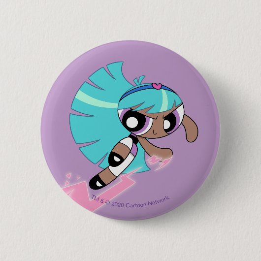 Powerpuff Girls Bliss Ronde Button 5,7 Cm (Voorkant)