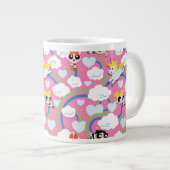 Powerpuff Girls & Donny Rainbow Pattern Grote Koffiekop (Voorkant rechts)