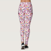 Powerpuff Girls & Donny Rainbow Pattern Leggings (Achterkant)