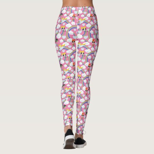 Powerpuff Girls & Donny Rainbow Pattern Leggings (Achterkant)