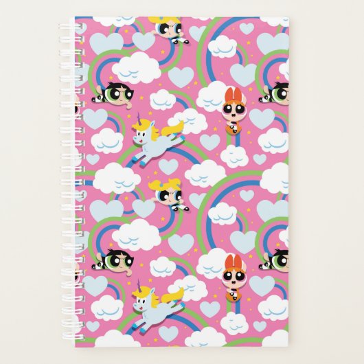 Powerpuff Girls & Donny Rainbow Pattern Planner (Voorkant)