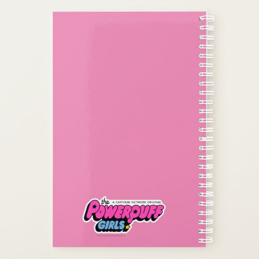 Powerpuff Girls & Donny Rainbow Pattern Planner (Achterkant)
