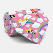 Powerpuff Girls & Donny Rainbow Pattern Stropdas (Opgerold)