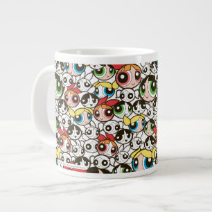Powerpuff Girls Face Pattern Grote Koffiekop