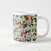 Powerpuff Girls Face Pattern Grote Koffiekop (Rechts)