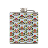 powerpuff girls Flask Heupfles (Achterkant)