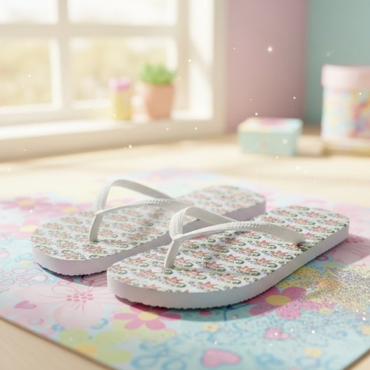 powerpuff girls Flip Flops