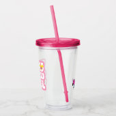 Powerpuff Girls: Glow Girl Acryl Drinkbeker (Links)