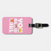 Powerpuff Girls: Glow Girl Bagagelabel (Voorkant horizontaal)