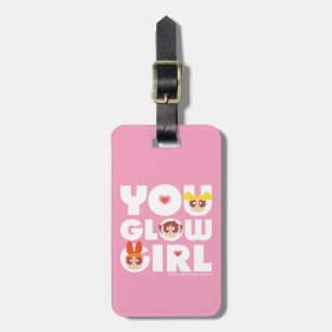 Powerpuff Girls: Glow Girl Bagagelabel