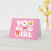 Powerpuff Girls: Glow Girl Kaart (Gele Bloem)