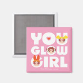 Powerpuff Girls: Je gloeit meisje Magneet (Voorkant / Achterkant)