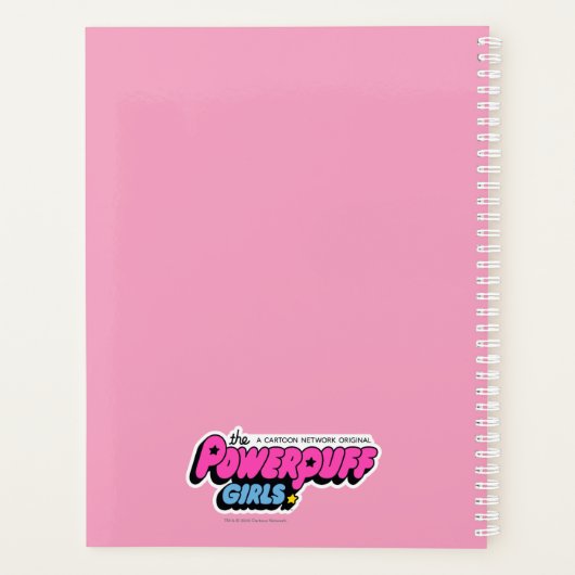 Powerpuff Girls: Je gloeit meisje Planner (Achterkant)
