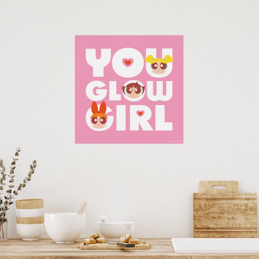 Powerpuff Girls: Je gloeit meisje Poster (Keuken)