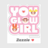 Powerpuff Girls: Je gloeit meisje Sticker (Vel)