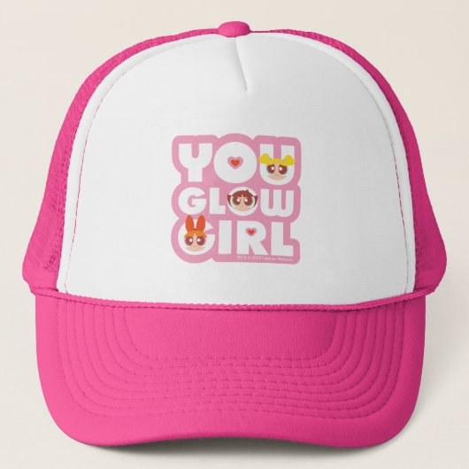 Powerpuff Girls: Je gloeit meisje Trucker Pet (Voorkant)
