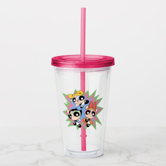 Powerpuff Girls Powfactor Acryl Drinkbeker