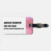 Powerpuff Girls Powfactor Bagagelabel (Achterkant horizontaal)