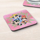 Powerpuff Girls Powfactor Bier Onderzetter (Linkerzijde)
