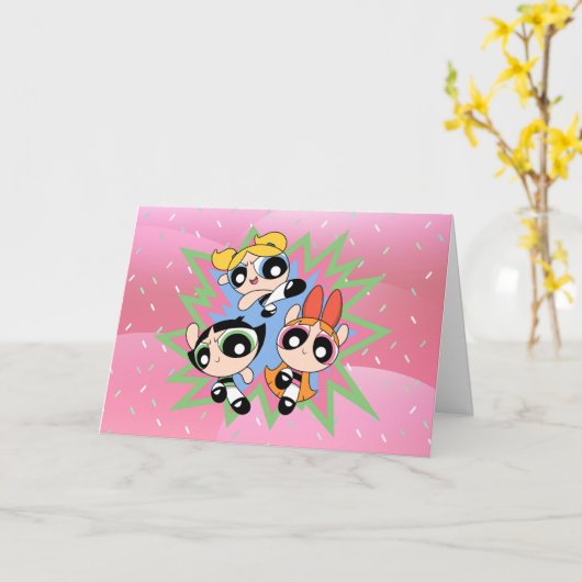 Powerpuff Girls Powfactor Kaart (Gele Bloem)