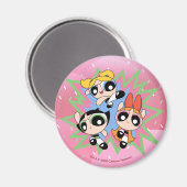 Powerpuff Girls Powfactor Magneet (Voorkant / Achterkant)