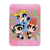 Powerpuff Girls Powfactor Magneet (Verticaal)