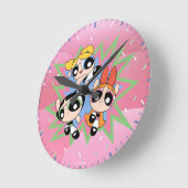 Powerpuff Girls Powfactor Ronde Klok (Hoek)