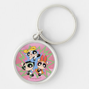 Powerpuff Girls Powfactor Sleutelhanger