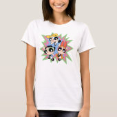 Powerpuff Girls Powfactor T-shirt (Voorkant)