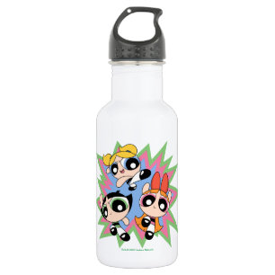 Powerpuff Girls Powfactor Waterfles