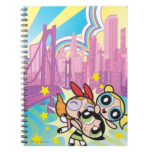 Powerpuff Girls-regel Notitieboek (Voorkant)