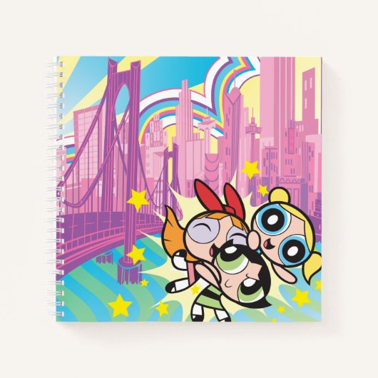 Powerpuff Girls-regel Notitieboek (Voorkant)