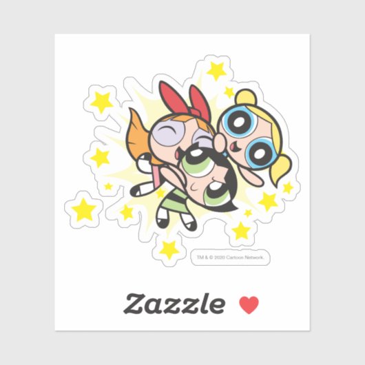 Powerpuff Girls-regel Sticker (Vel)