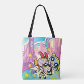 Powerpuff Girls-regel Tote Bag (Achterkant)