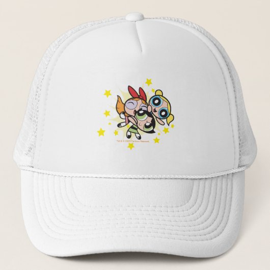 Powerpuff Girls-regel Trucker Pet (Voorkant)