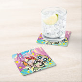 Powerpuff Girls Rule Kartonnen Onderzetters (Insitu)