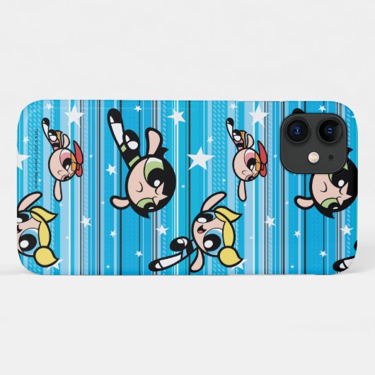 Powerpuff Girls Star Pattern Case-Mate iPhone Case (Achterkant (horizontaal))
