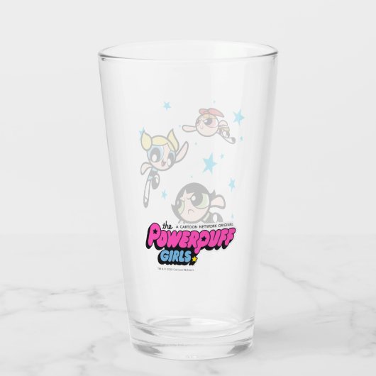 Powerpuff Girls Star Pattern Glas (Achterkant)