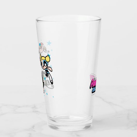 Powerpuff Girls Star Pattern Glas (Links)