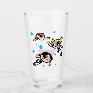 Powerpuff Girls Star Pattern Glas