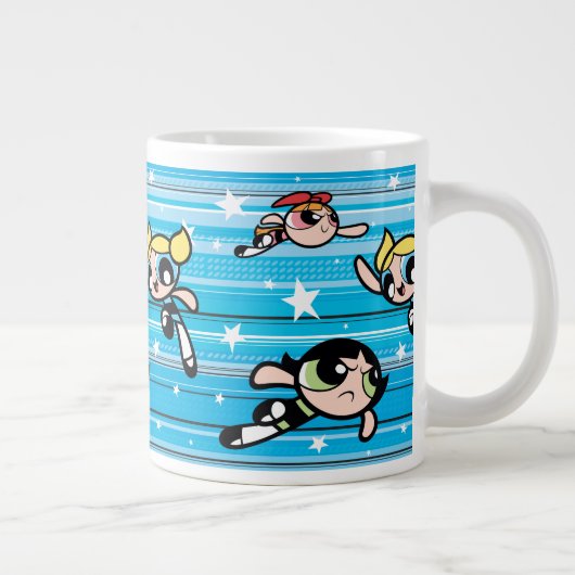 Powerpuff Girls Star Pattern Grote Koffiekop (Rechts)
