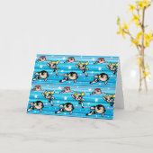 Powerpuff Girls Star Pattern Kaart (Gele Bloem)
